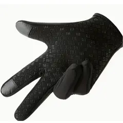 GENERICO - Guantes Termicos e Impermeables NEGRO talla S