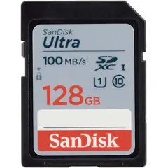 SANDISK - TARJETA DE MEMORIA SD ULTRA - 128 GB