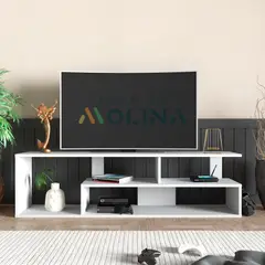 GENERICO - Mesa Para Tv Centro De Entretenimiento Tv 65 Blanca