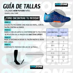 GOLTY - Zapatilla Infantil Fútbol Turf Formación New Future