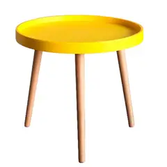 GENERICO - MESITA AUXILIAR PARA NIÑOS Color Amarillo_.