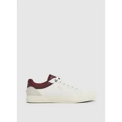 PEPE JEANS - Tenis Para Hombre Kenton Journey M Blanco y Rojo