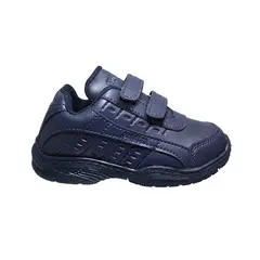 CROYDON - Tenis Colegial Velcro Azul