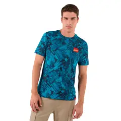TOTTO - Camiseta para Hombre Marvel Blue Adulto Azul