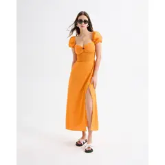 SEVEN SEVEN - Vestido Para Mujer M/C Largo Color Naranja Marca #28171359