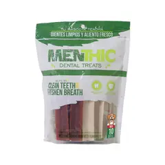 AM MASCOTAS - MENTHIC Dental Treats Stick 150gr x 10 und