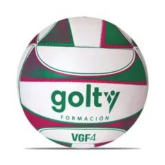 GOLTY - Balon Voleibol Formación Vgf #4-Verde/Rojo