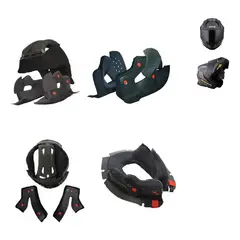 EDGE HELMETS - Almohadillas - Negro