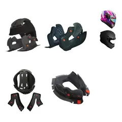 EDGE HELMETS - Almohadillas - Negro