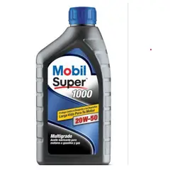 MOBIL - Aceite Super 1000 20w50 Cuarto