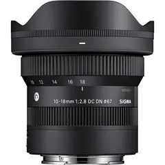 SIGMA - Lente 10-18 gran angular con zoom para cámaras Sony montura E