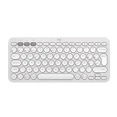 LOGITECH - Teclado Bluetooth K380S Multidispositivo Español Blanco