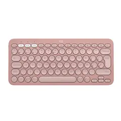 LOGITECH - Teclado Bluetooth K380S Multidispositivo Español Rosado