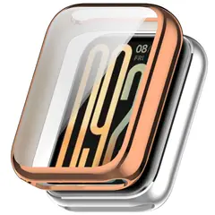 GENERICO - Funda Case Compatible Con Xiaomi Band 9 Pro-Oro rosa