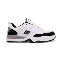 DC SHOES - Tenis Ascend Skate Para Hombre Color Blanco y Negro