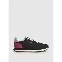 PEPE JEANS - Tenis Natch One W para mujer color Negro y Rosa