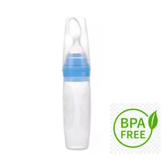 MUNDO BEBE - Tetero cuchara silicona biberón frutas Para Bebe