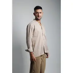 UNCOLOR - Camisa En Lino con botones
