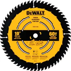 DEWALT - Disco sierra circular 10" x 60 dientes