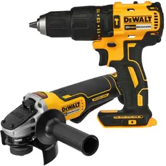 DEWALT - Taladro 12+pulidora 45+2 batería +cargador
