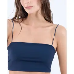 SEVEN SEVEN - Camiseta Para Mujer Manga Sisa Color Azul Oscuro Marca #28096053