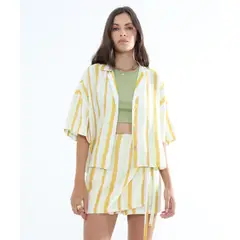 SEVEN SEVEN - Blusa Para Mujer Manga Corta Color Verde Claro Marca #28124002