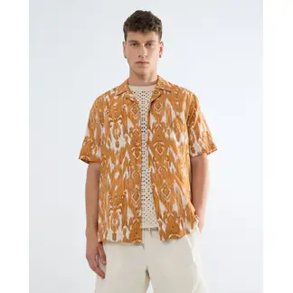 SEVEN SEVEN - Camisa Para Hombre Manga Corta Color Cafe Marca #45012071