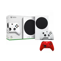 XBOX - Consola series S Standard 512 GB + control adicional Pulse Red