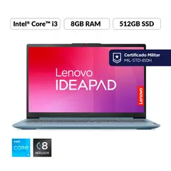 LENOVO - IDEAPAD SLIM 3 15IAN8 INTEL CORE I3-N305 8GB RAM LPDDR5 512GB SSD