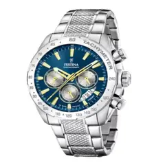 FESTINA - Reloj Chrono Hombre Acero Azul F20668.5