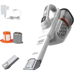 BLACK+DECKER - Aspiradora manual e inalámbrica color Blanco