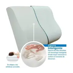PRODESCANSO - ALMOHADA CERVICAL VISCOELASTICA MEMORY ORTOPEDICA