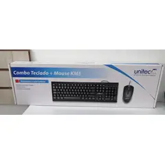 UNITEC - KM5 Combo Teclado mouse Cable KM5