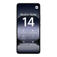 XIAOMI - Celular Redmi Note 14 4G /8Ram/256GB/108Mpx/Negro