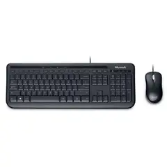 MICROSOFT - TECLADO+MOUSE WIRED DESKTOP 600