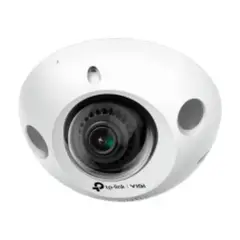 TP LINK - Camara VIGI Mini Domo 3MP 2.8mm Micrófono Parlante AI Detección IP