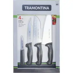 TRAMONTINA - Proline - Juego De Cuchillos De Cocina 4 Unidades