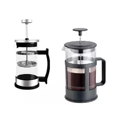GENERICO - Cafetera Prensa Francesa En Vidrio Cafetera De Embolo 800 ML