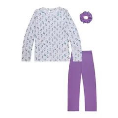 SANTANA - Pijama Niña Anita Morado