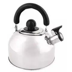 GENERICO - Tetera Acero Inoxidable 2.5 Litros Con Silbato