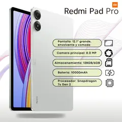 XIAOMI - Tablet REDMI Pad Pro Tab De 128GB6GB - Verde Menta