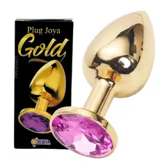 GENERICO - Plug Dilatador Anal Acostumbrador Acero Tallam Juguete Sexul Rosa