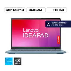 LENOVO - IDEAPAD SLIM 3 15IAN8 INTEL CORE I3-N305 8GB RAM LPDDR5 1TB SSD