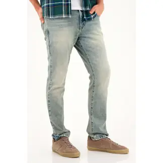 TENNIS - Jean azul Classic tono claro cinco bolsillos para hombre