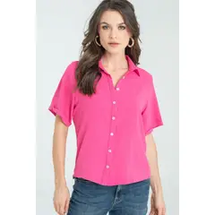 RAGGED - Camisa anora Rosado barbie