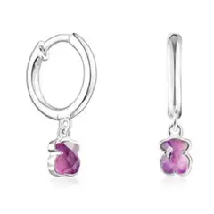 TOUS - Aretes Para Mujer Cool Color kaos Icon Plata