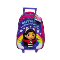 PRIMAVERA - Morral Escolar Grande Ruedas Gabbys Doll House