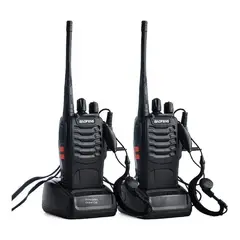 BAOFENG - Radios de comunicacion woki toki boquitoquis x 2 + Audifonos