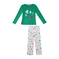 SANTANA - Pijama Niña Anita Verde