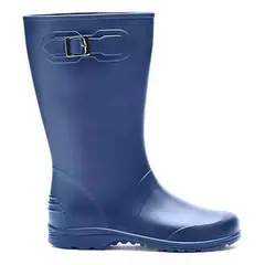 GENERICO - Bota De Caucho Impermeable Dama Moto Mujer Color